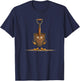 Funny Looking Shovel Costume for Boys and Girls T-Shirt - T-Shirt | Navy