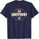 Shrewsbury Shropshire England Coordinates Label 2C T-Shirt - T-Shirt | Navy