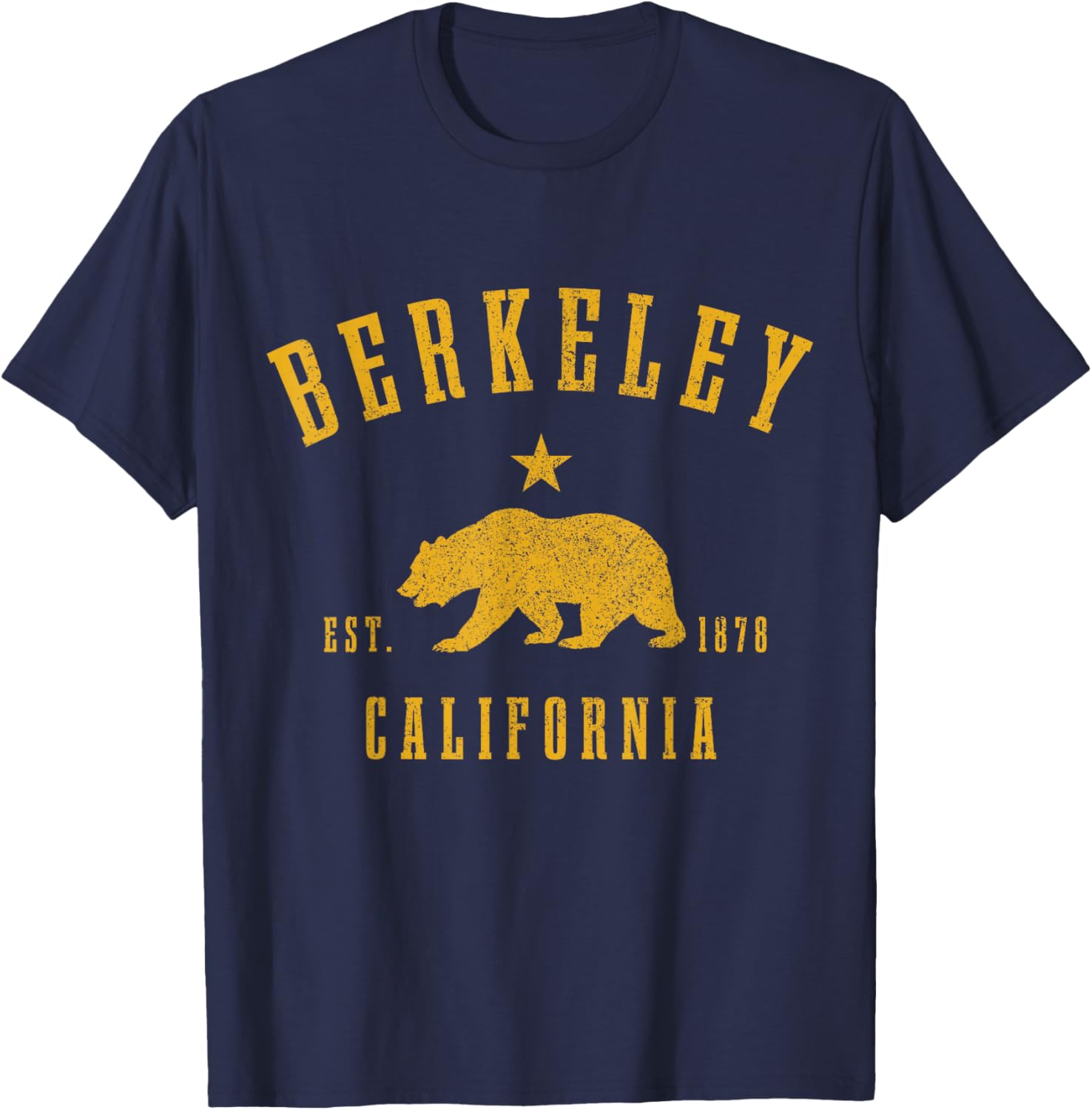 Berkeley Californie T-Shirt - T-Shirt | Navy