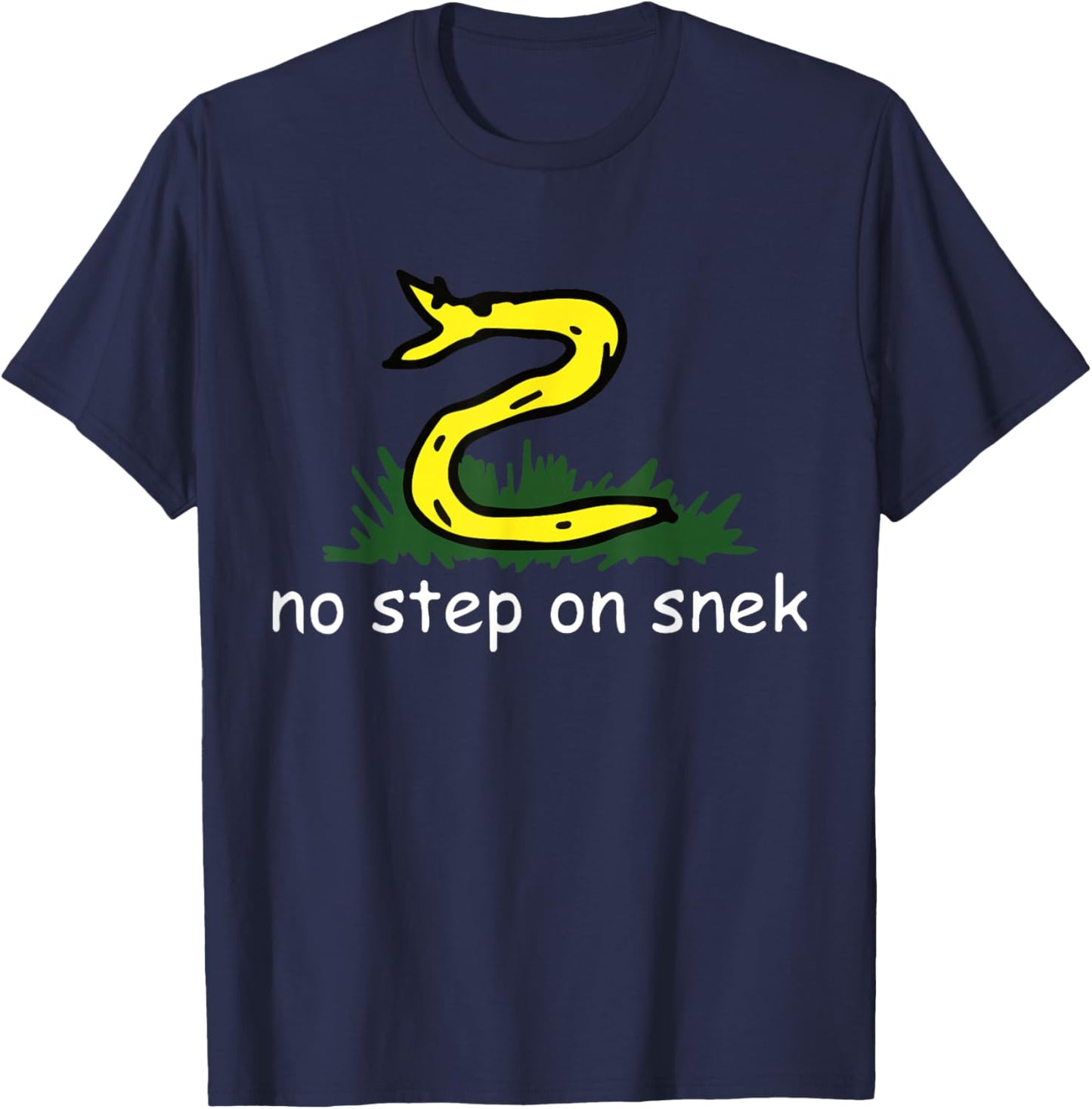No Step On Snek T-Shirt - T-Shirt | Navy