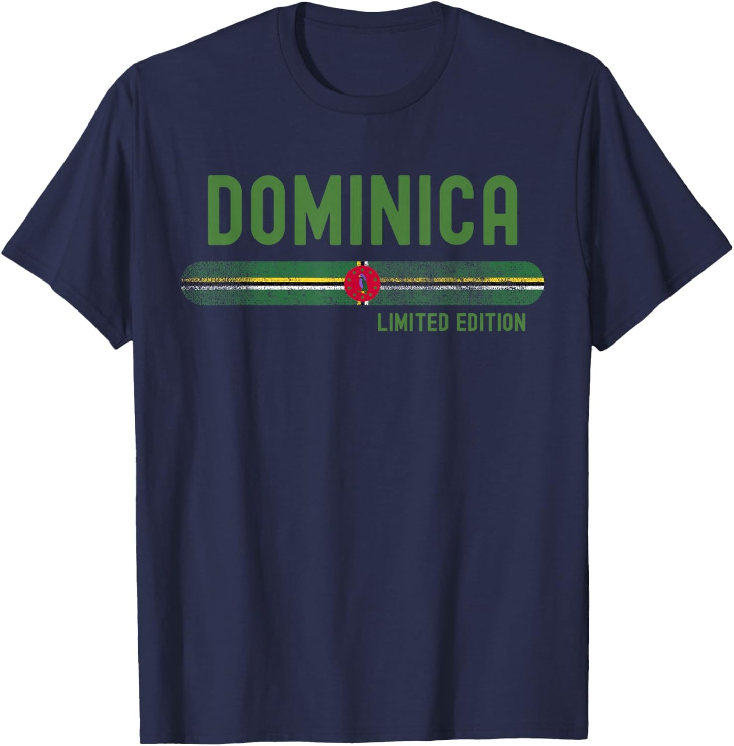 Dominica Flag | Men Women Kids | Patriotic Dominican T-Shirt - T-Shirt | Navy