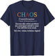 Chaos Coordinator Boss Women Lady Professional Day T-Shirt - T-Shirt | Navy