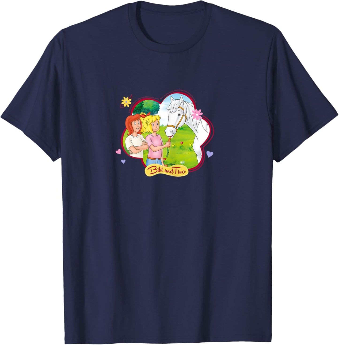 Bibi & Tina - Das Beste Pferd T-Shirt - T-Shirt | Navy