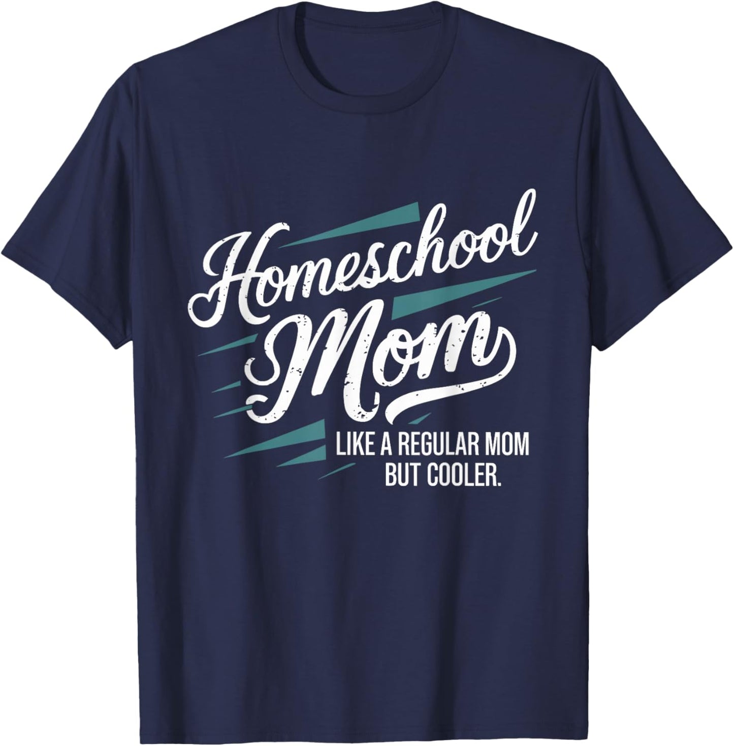 Homeschool Life Homeschool Mom Homeschool Dad Teacher Kids T-Shirt - T-Shirt | Navy