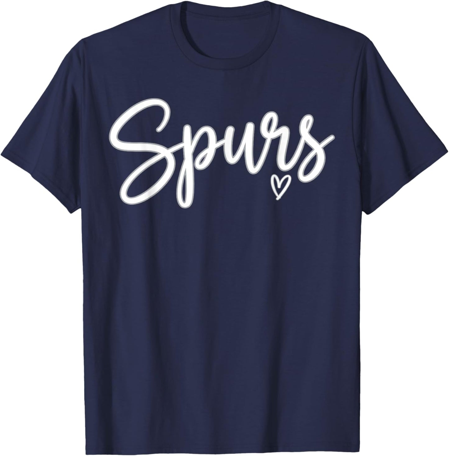 Retro Spurs Vintage T-Shirt - T-Shirt | Navy