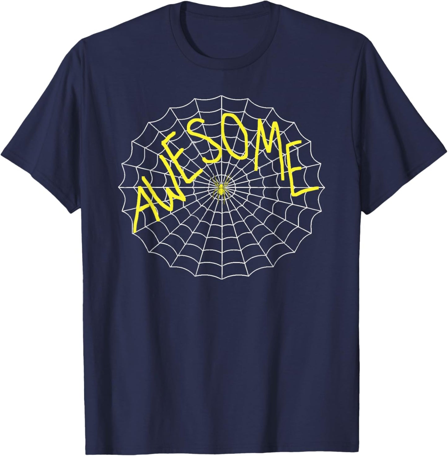 Charlotte's Awesome Spider Web T-Shirt - T-Shirt | Navy