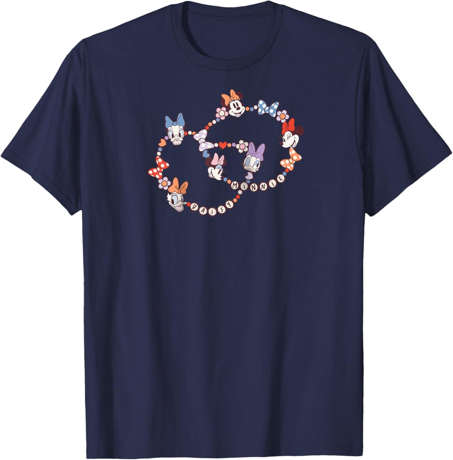 Disney Minnie and Daisy BFF's Matching Friendship Bracelets Raglan Baseball T-Shirt - T-Shirt | Navy
