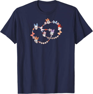 Disney Minnie and Daisy BFF's Matching Friendship Bracelets Raglan Baseball T-Shirt - T-Shirt | Navy
