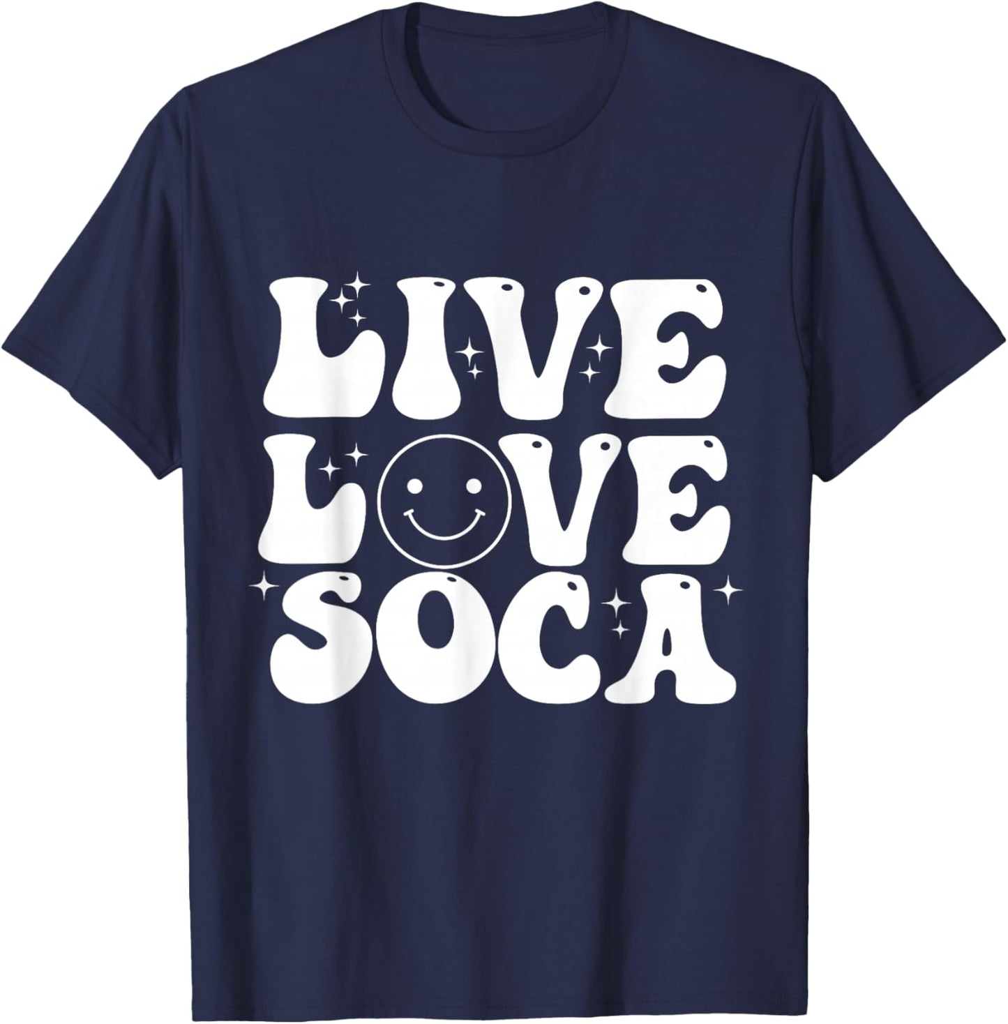 Soca For Sokah Music Trinidad & Tobacco Guyanese Carnival T-Shirt - T-Shirt | Navy