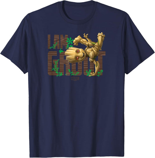 Guardians of The Galaxy - I Am Groot T-Shirt - T-Shirt | Navy