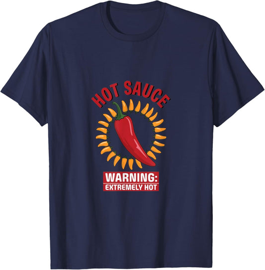 Hot Sauce Packet Group Costume T-Shirt - T-Shirt | Navy