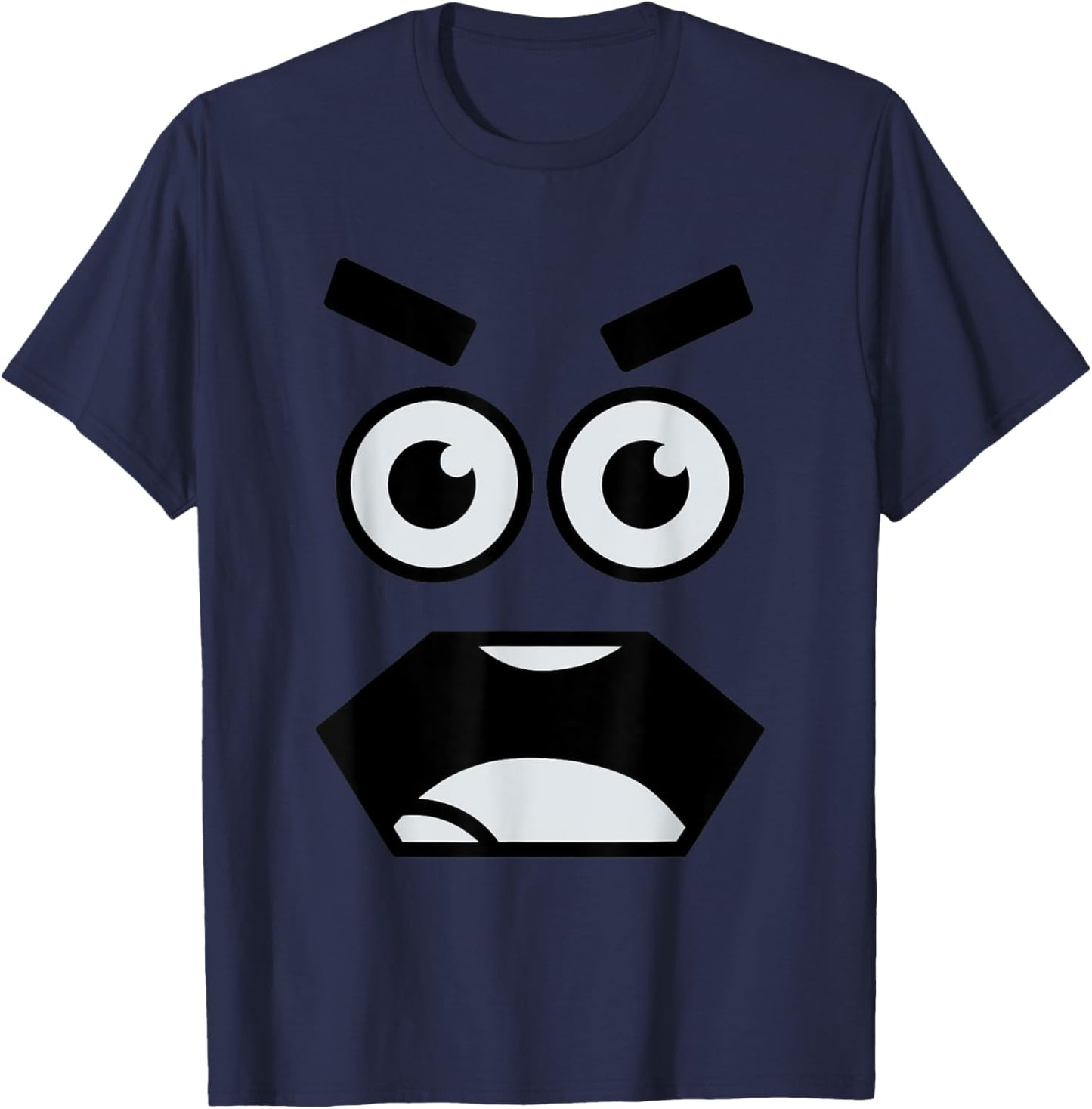 Creepy Carrots Face Halloween Costume for Kids and Adult T-Shirt - T-Shirt | Navy