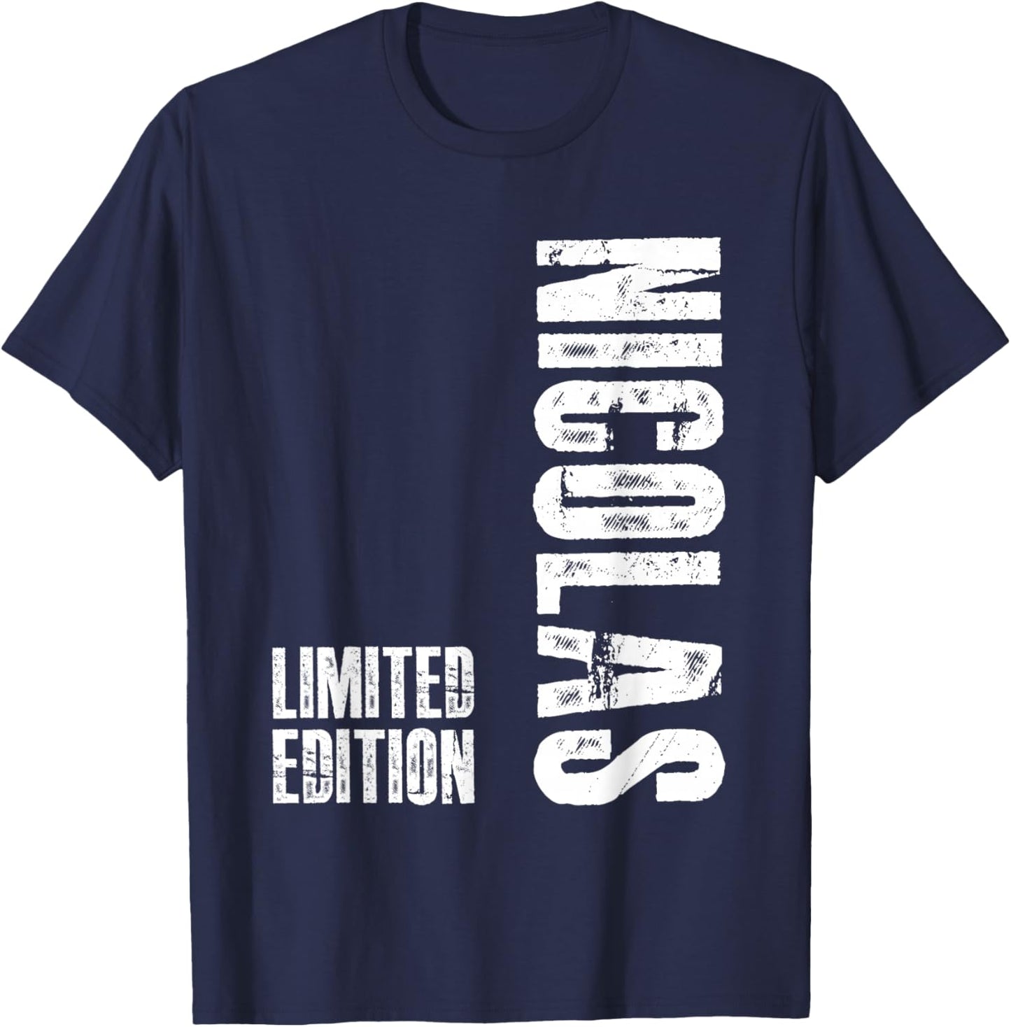Nicolas Funny Gift Name Nicolas T-Shirt - T-Shirt | Navy