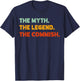 Fantasy Football Support Funny Commish Fantasy Football Commissioner - Black, Men's, Short Sleeve, Small T-Shirt - T-Shirt | Navy