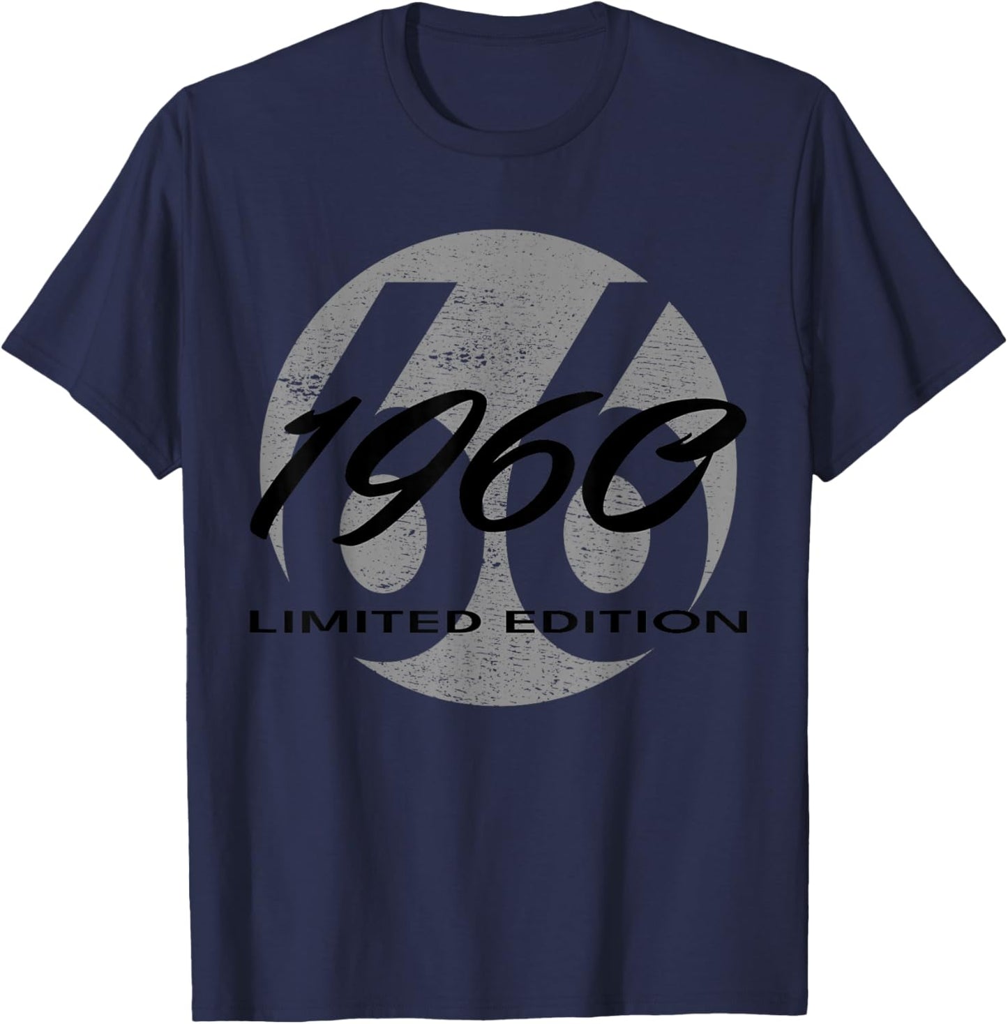 66. Geburtstag Mann Frau 66 Jahre 1960 Lustig Geschenk T-Shirt - T-Shirt | Navy