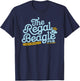 Officially Licensed Regal Beagle Pub Three's Company Logo T-Shirt - T-Shirt | Navy