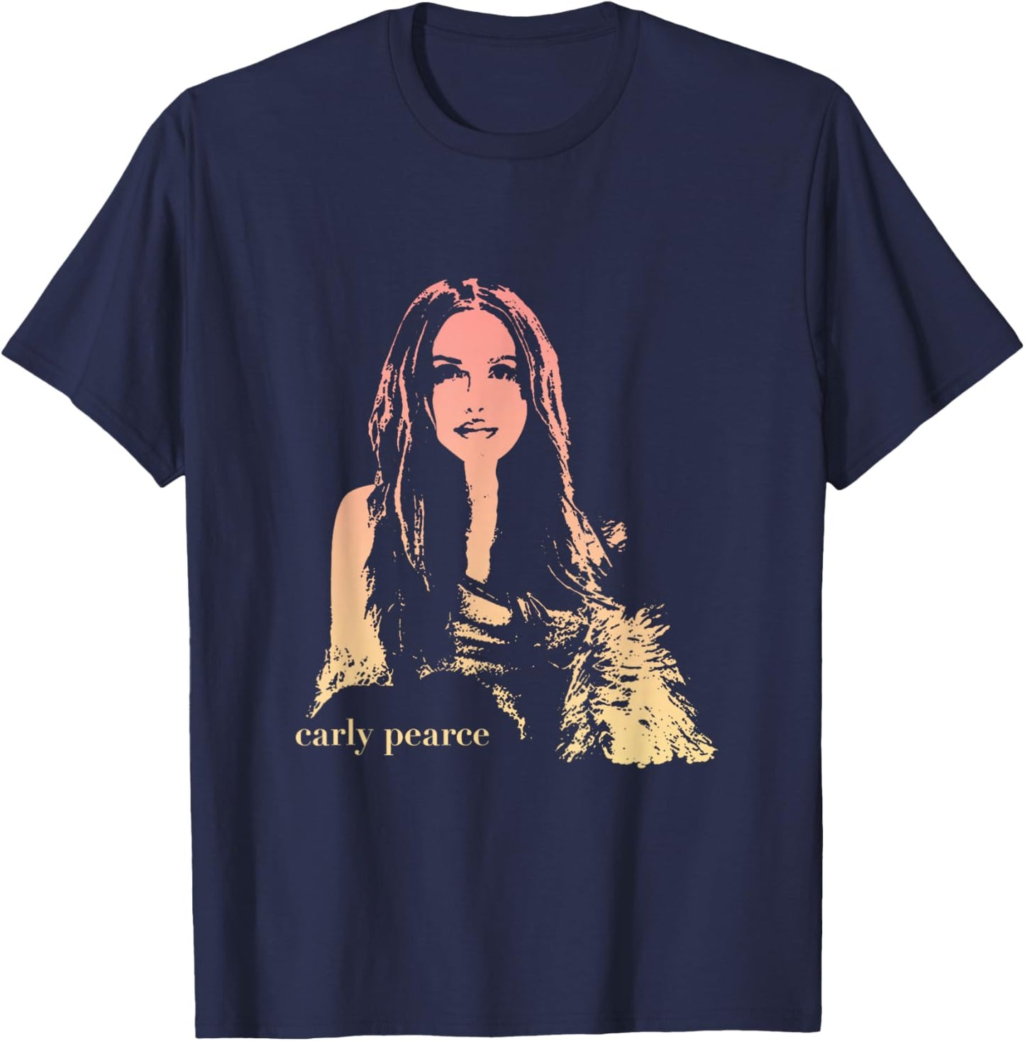 Carly Pearce Gradient T-Shirt - T-Shirt | Navy