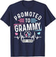 Promoted to Grammy Est. 2026 Vintage Soon to Be Grammy T-Shirt - T-Shirt | Navy