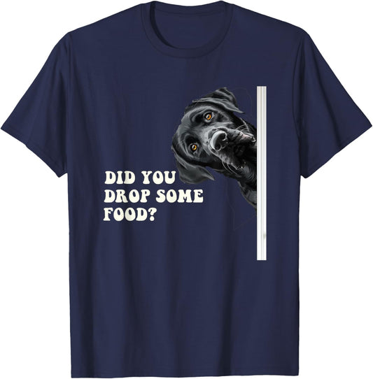 Black Labrador Funny Shirt T-Shirt - T-Shirt | Navy