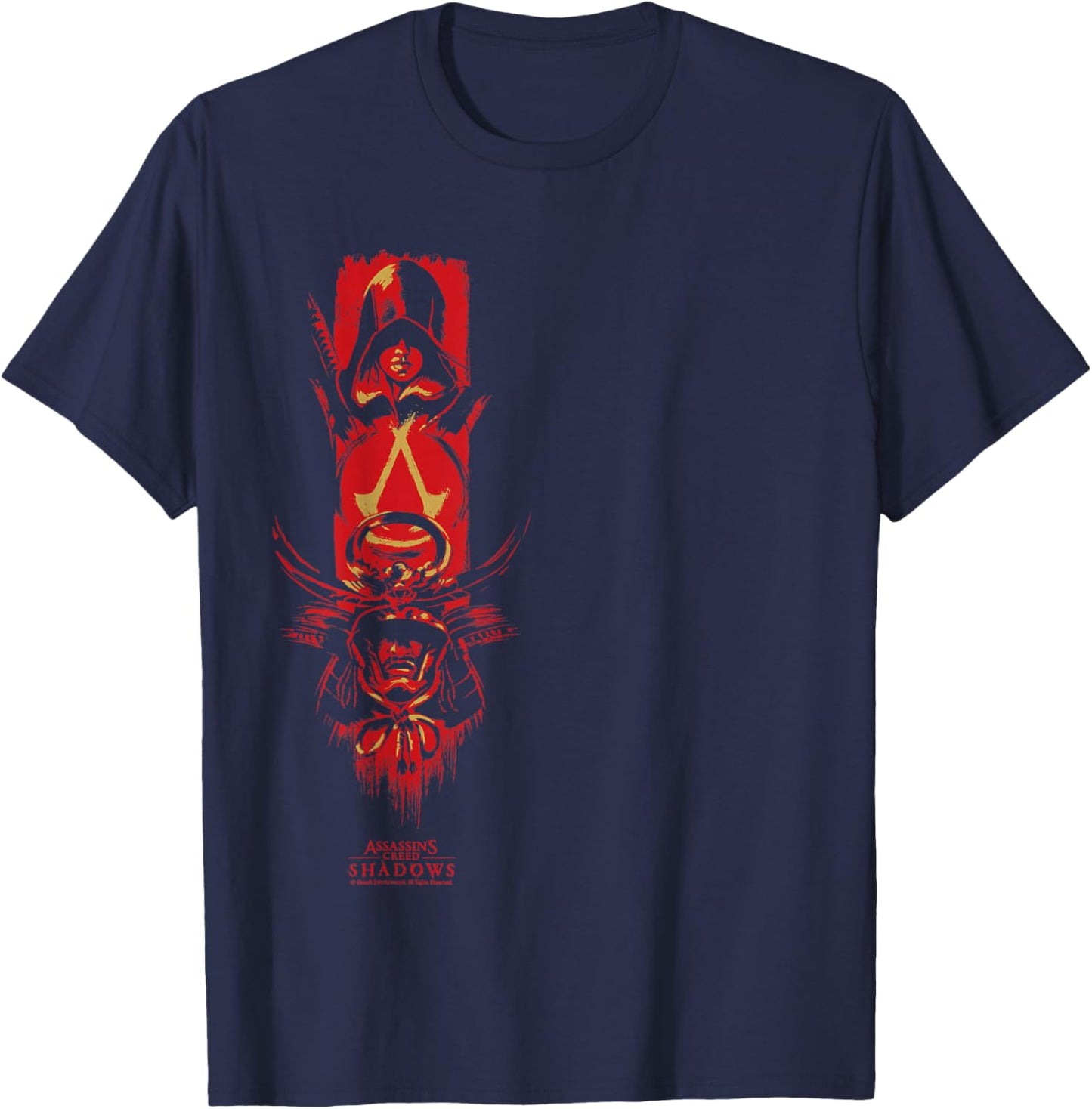 Assassin Creed Shadows Officially Licensed T-Shirt - T-Shirt | Navy