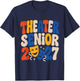 Theater Senior 2027 Drama Club Graduation Outfit Senior T-Shirt - T-Shirt | Navy