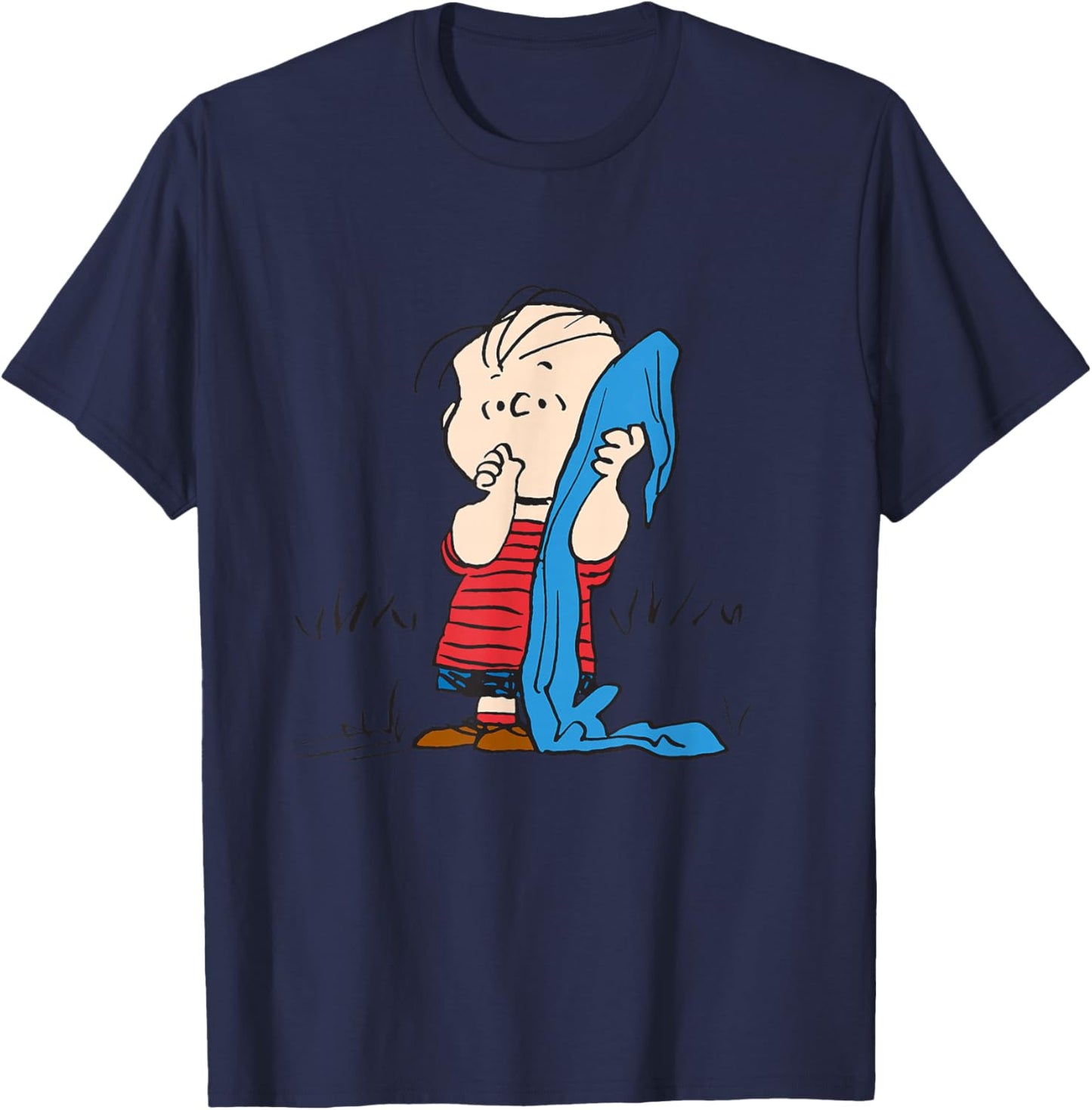 Peanuts Linus Van Pelt T-Shirt - T-Shirt | Navy