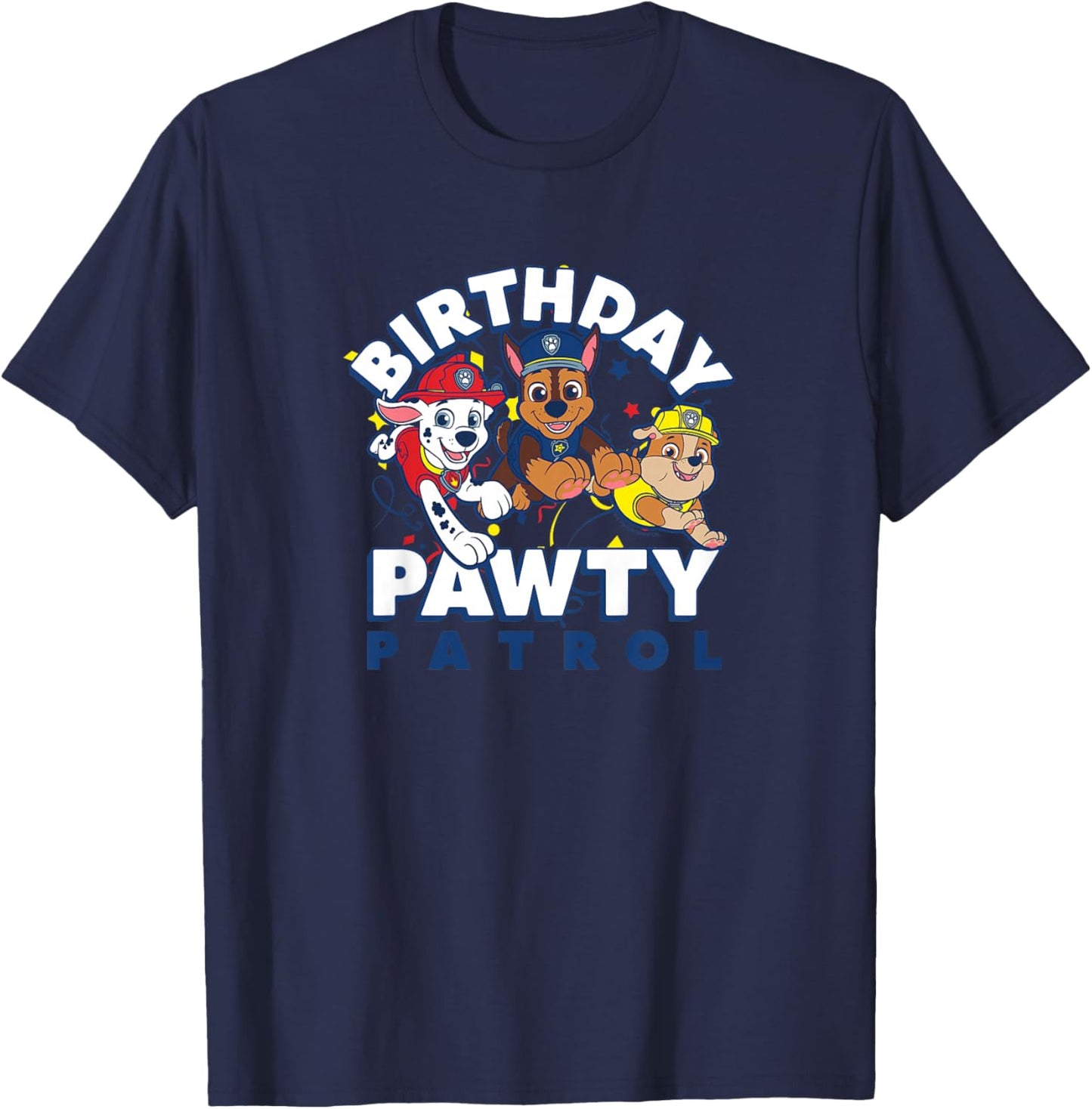Kids Paw Patrol - Birthday Pawty Patrol T-Shirt - T-Shirt | Navy