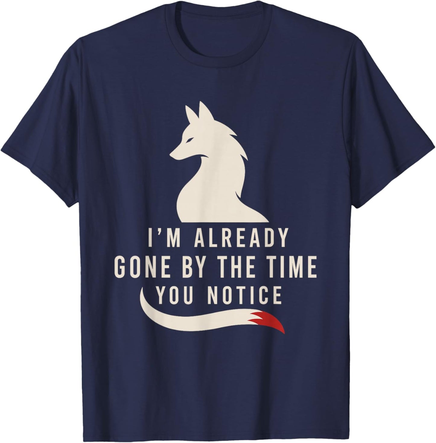 Kitsune Japanese Fox Fox Spirit Japanese Folklore Yokai T-Shirt - T-Shirt | Navy