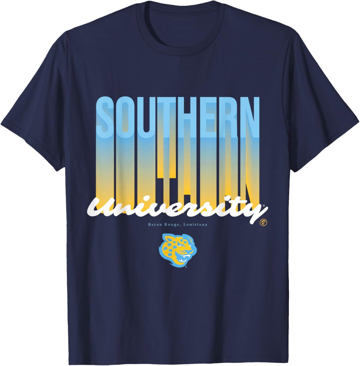 The Yard Essentials - Southern University - SU Fade T-Shirt - T-Shirt | Navy