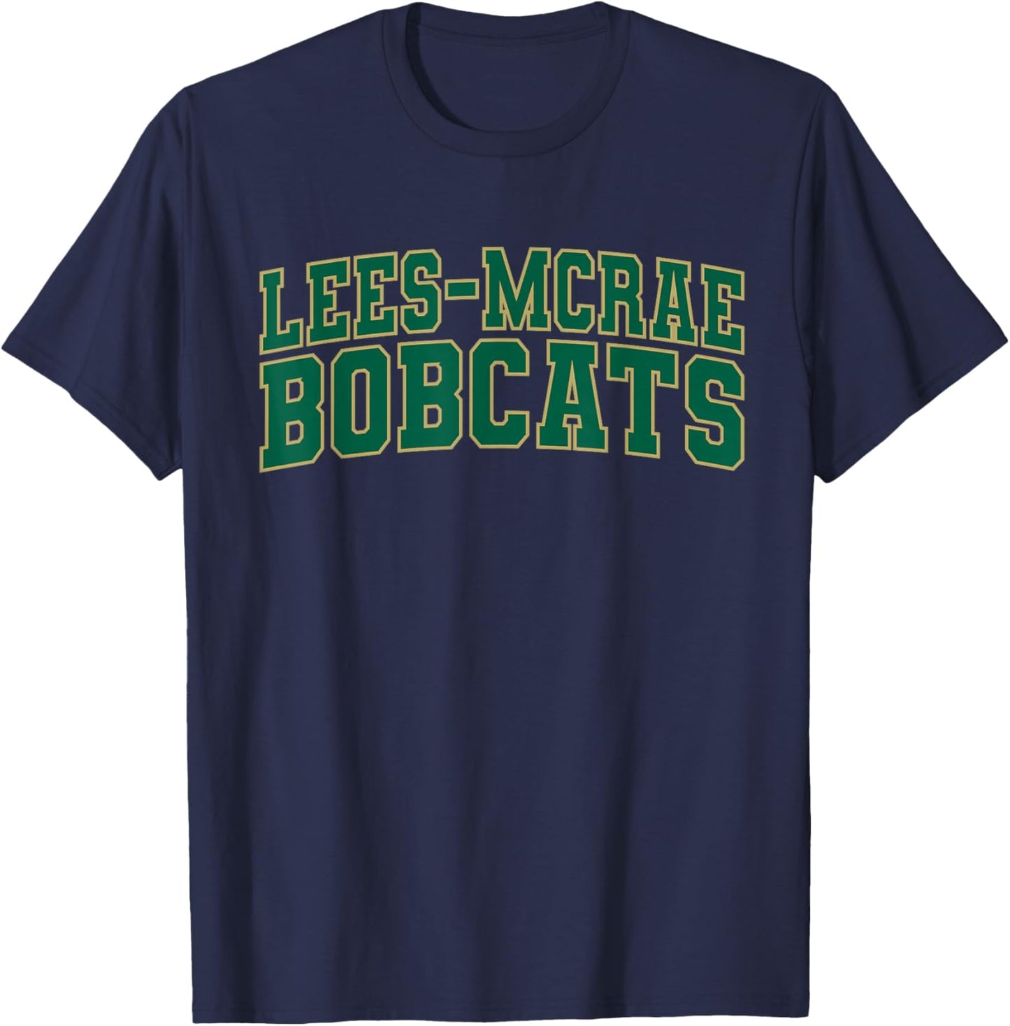 Lees-McRae College Bobcats Apparel Sports Fan T-Shirt - T-Shirt | Navy