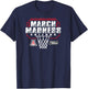 Arizona Wildcats March Madness 2025 Men's Basketball T-Shirt - T-Shirt | Navy