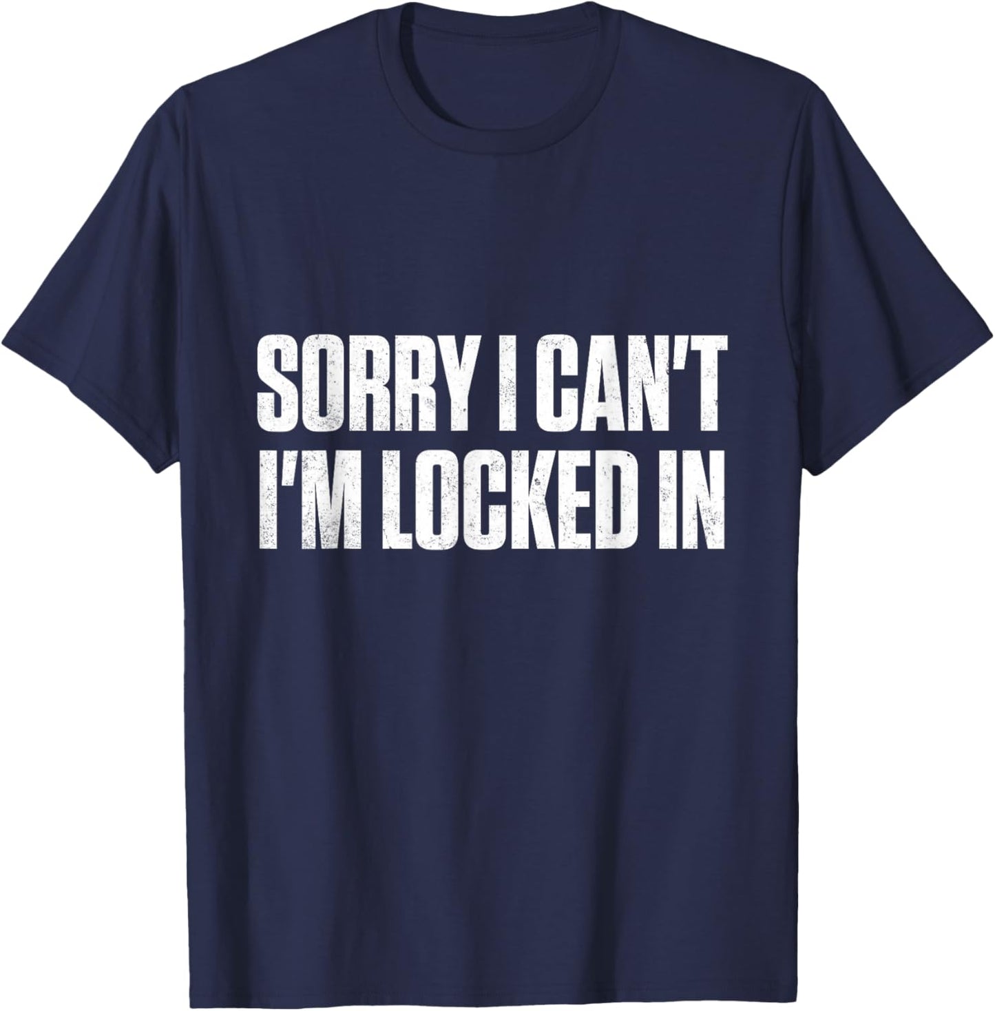 Locked in T-Shirt - T-Shirt | Navy