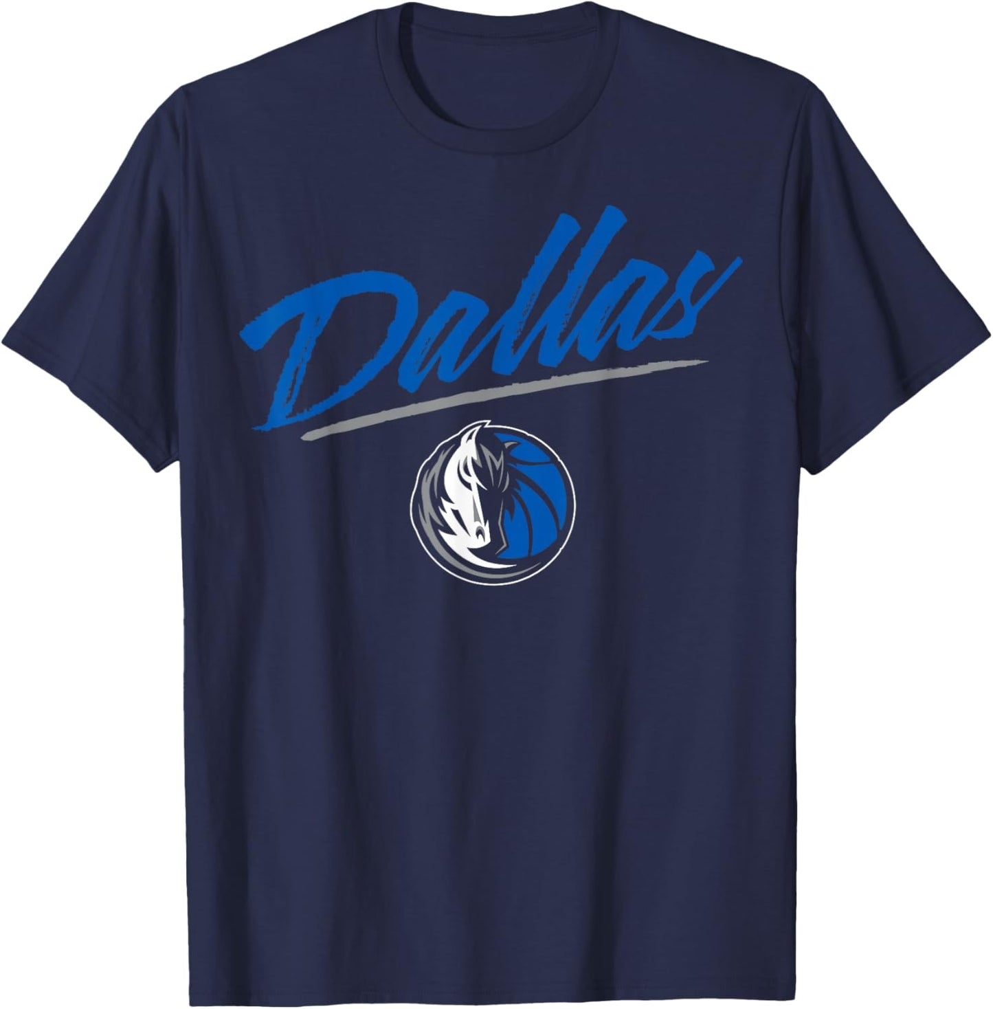 NBA - Dallas Mavericks Marqueur Script T-Shirt - T-Shirt | Navy