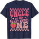 Uncle Of The Berry Sweet One Strawberry First Birthday T-Shirt - T-Shirt | Navy