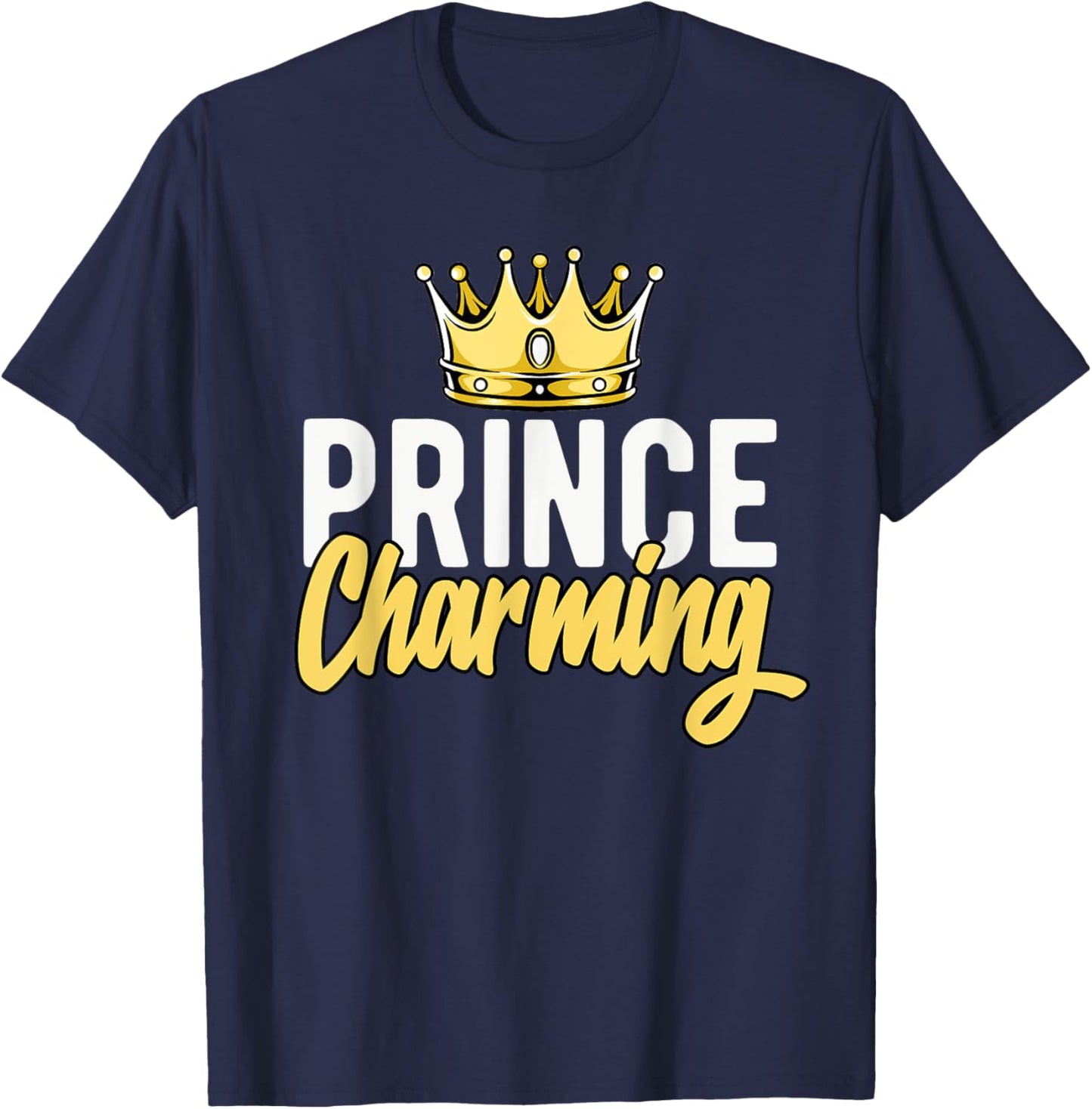 Funny Halloween Costumes Prince CharmingFunny Cute Costume T-Shirt - T-Shirt | Navy