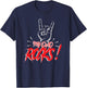 My Dad Rocks Daddy Pa Fathers Day Best Dad T-Shirt - T-Shirt | Navy