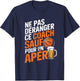 Coach Basketball Aperitif Man Humour Gift Basketball Beer T-Shirt - T-Shirt | Navy