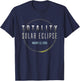 Amateurs d'astronomie Éclipse Solaire Totale 2026 Totalité T-Shirt - T-Shirt | Navy