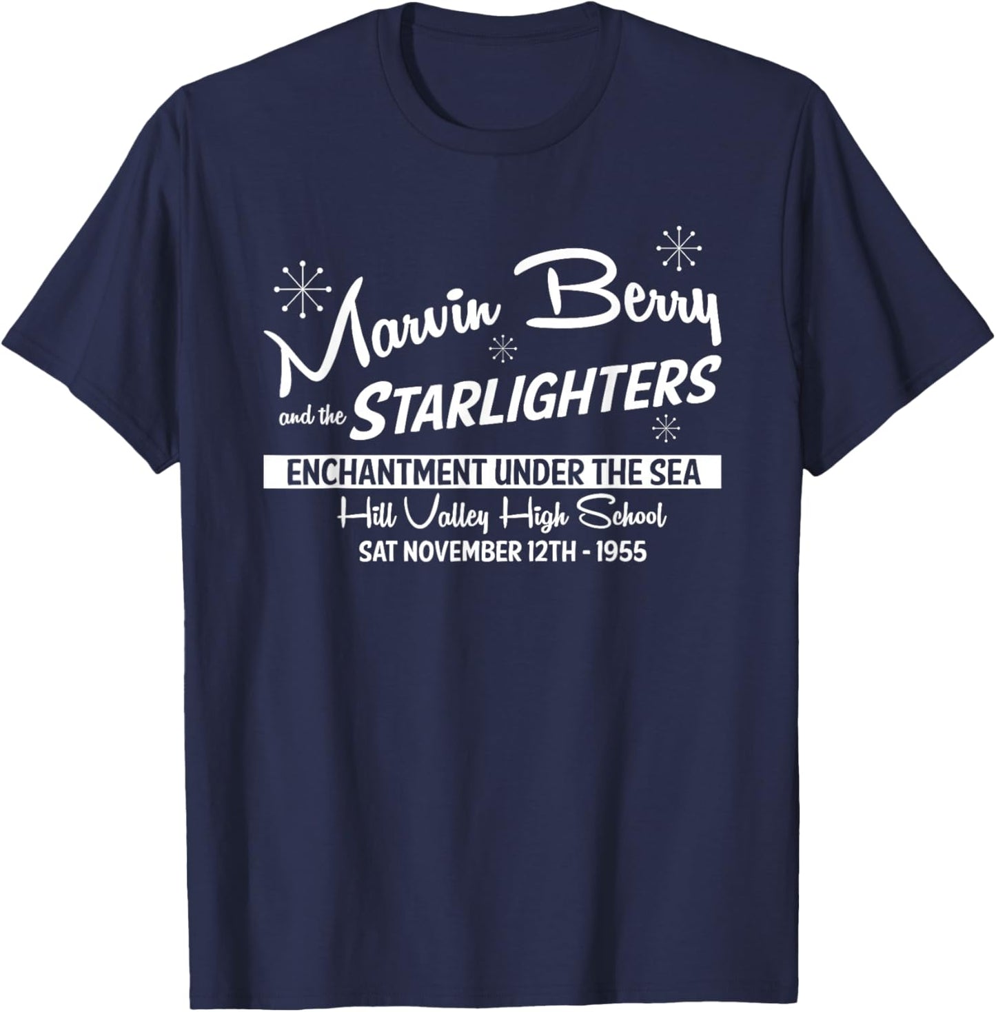 Marvin Berry and the Starlighters Band T-Shirt - T-Shirt | Navy