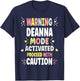 DEANNA Personalized Women's Gift Custom DEANNA T-Shirt - T-Shirt | Navy