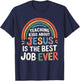 Teaching Kids About Jesus Is The Best Job Ever T-Shirt - T-Shirt | Navy