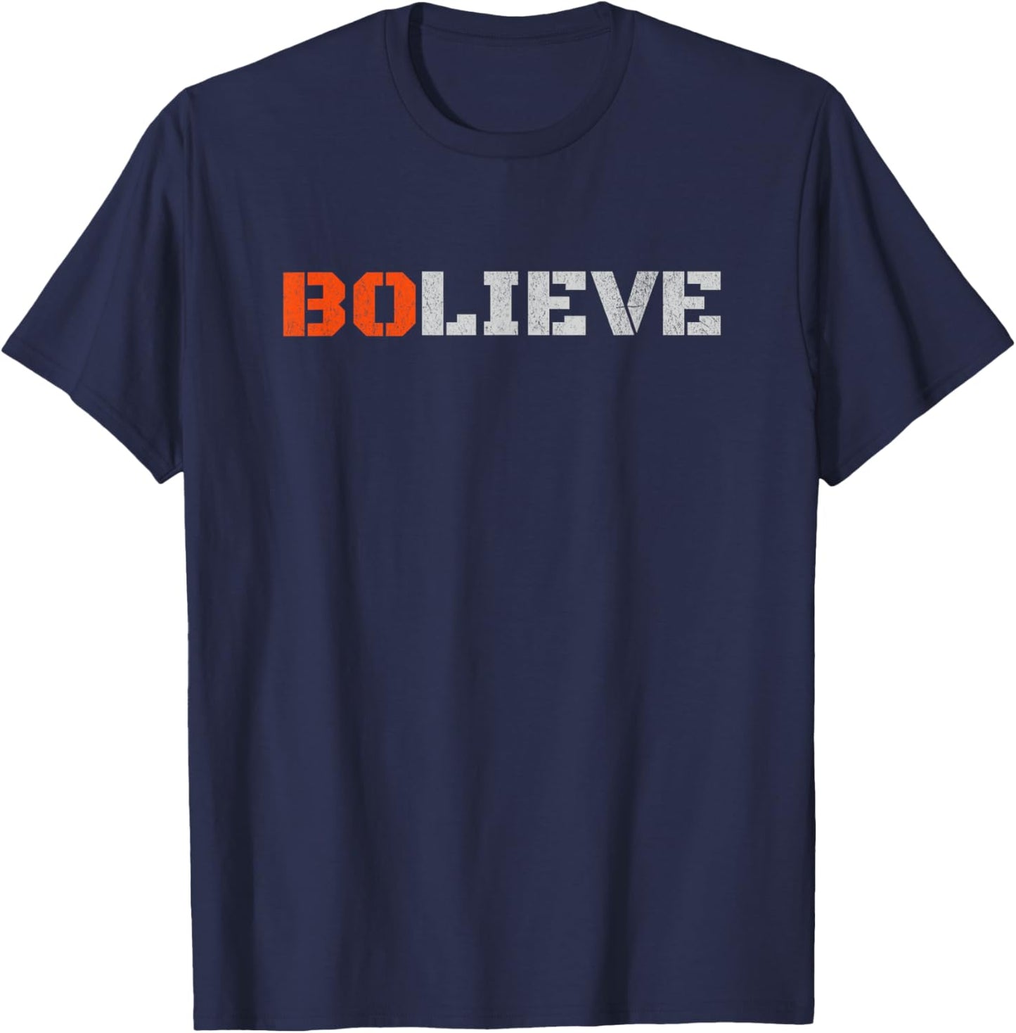 Women's Blue Cotton 100% , , Short Sleeve, Small, Classic, Modern, Letter Print, All Seasons, 1 Count T-Shirt - T-Shirt | Navy