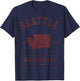Seattle Est 1851 Washington State T-Shirt - T-Shirt | Navy