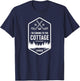 Canada Coming to The Cottage Hockey Romance T-Shirt - T-Shirt | Navy