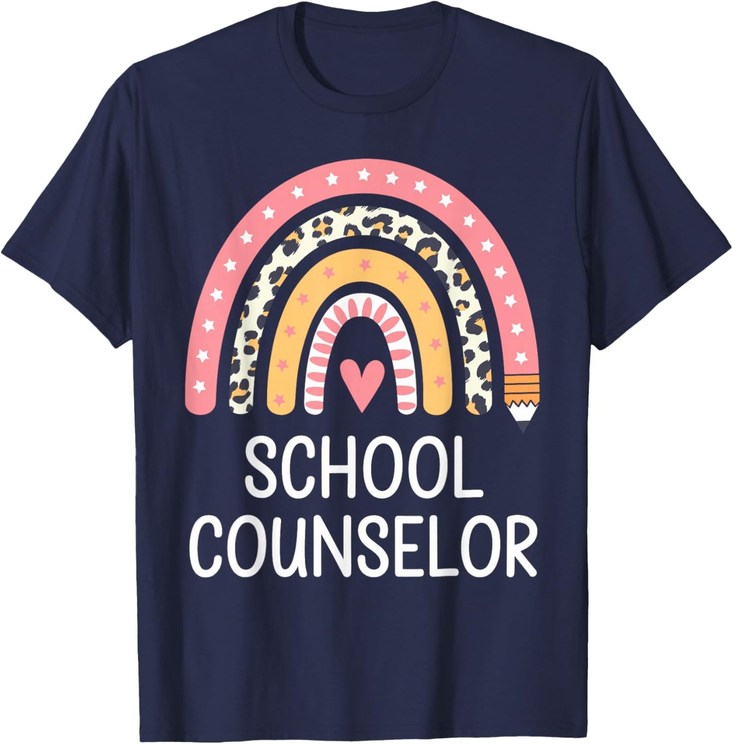 School Counselor T-Shirt - T-Shirt | Navy