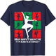 Christmas Dear Santa It Wasn't Me I'm Always At Dance Ballet T-Shirt - T-Shirt | Navy