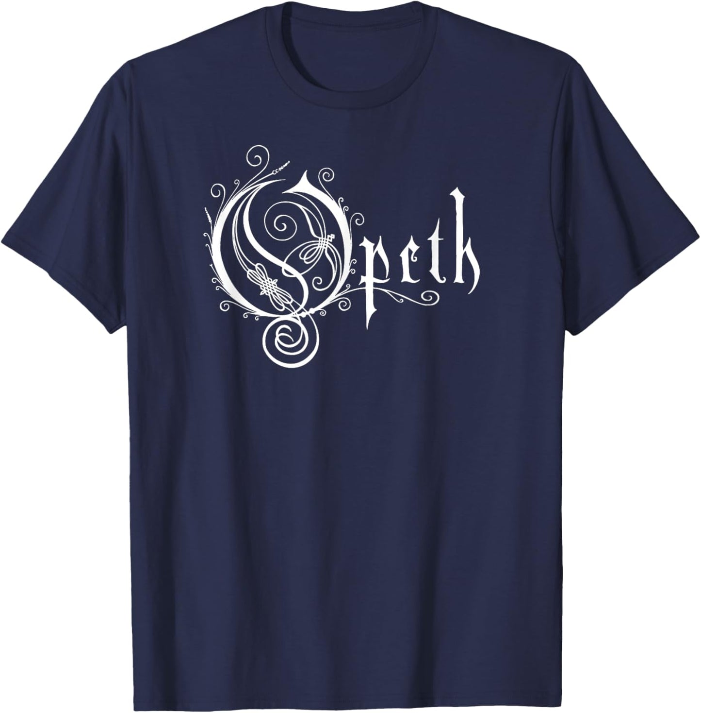 Opeth Logo T-Shirt - T-Shirt | Navy