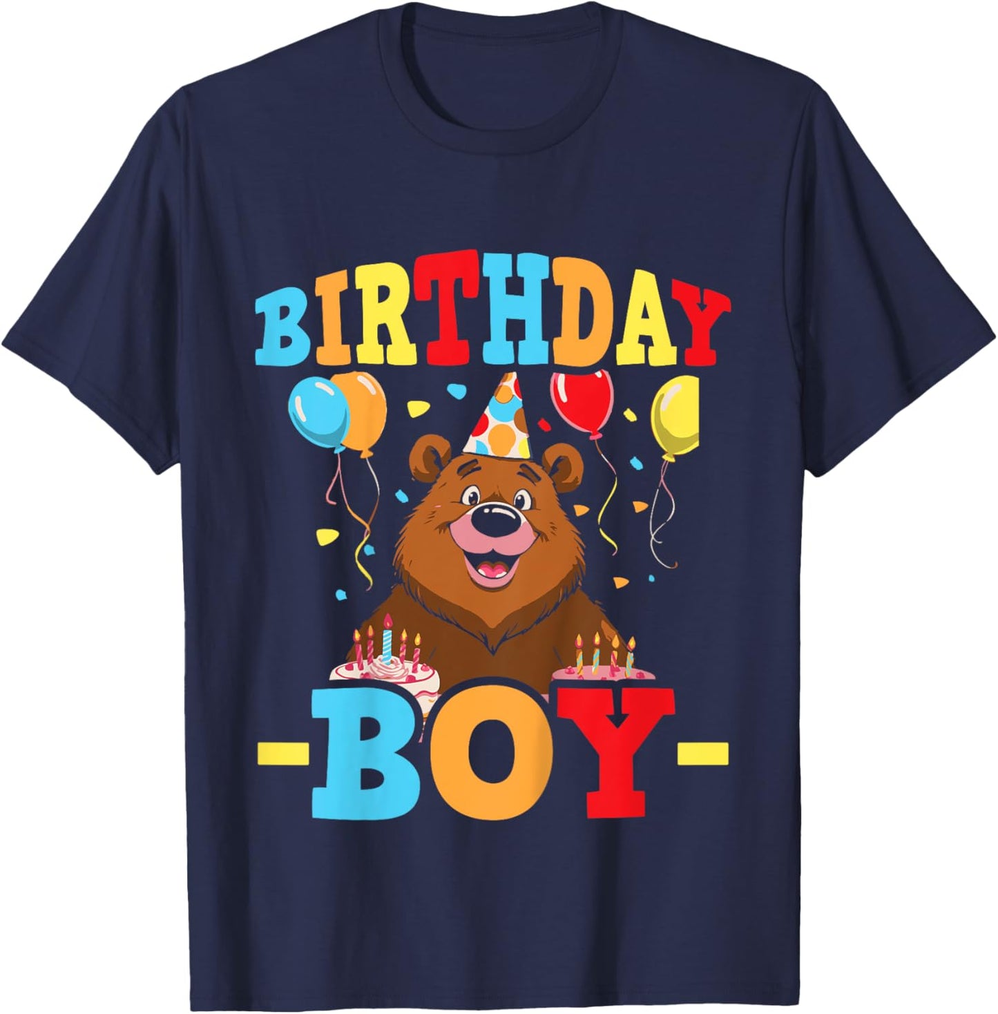 Kids Birthday Boy Lemming Outfit for Gamers and Animal Lovers T-Shirt - T-Shirt | Navy