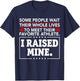 I Raised My Favorite Athlete Funny Parent Pride T-Shirt - T-Shirt | Navy