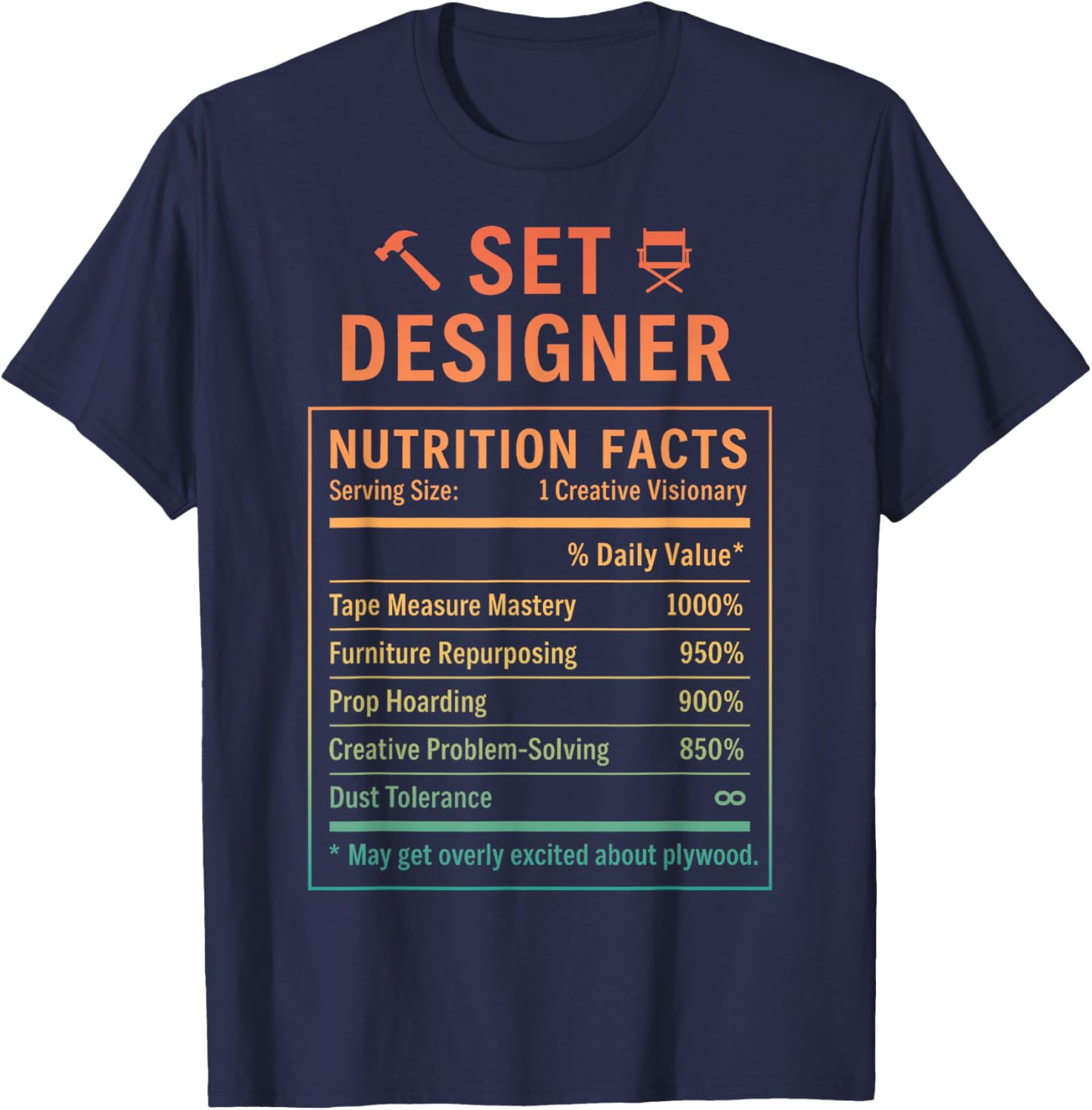 Set Designer T-Shirt - T-Shirt | Navy